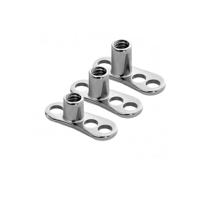 Zesen F136 Titanium Alloy Nail Base G23 Titanium Clavicle Subdermal Implant Body Piercing Jewelry - Image 3