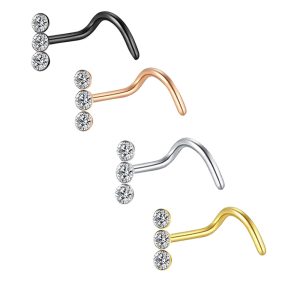 Simple Cactus Design Titanium Steel Lip Ring Lip Barbells Ear Stud Ear Lobe Nose Eyebrow Jewelry Set