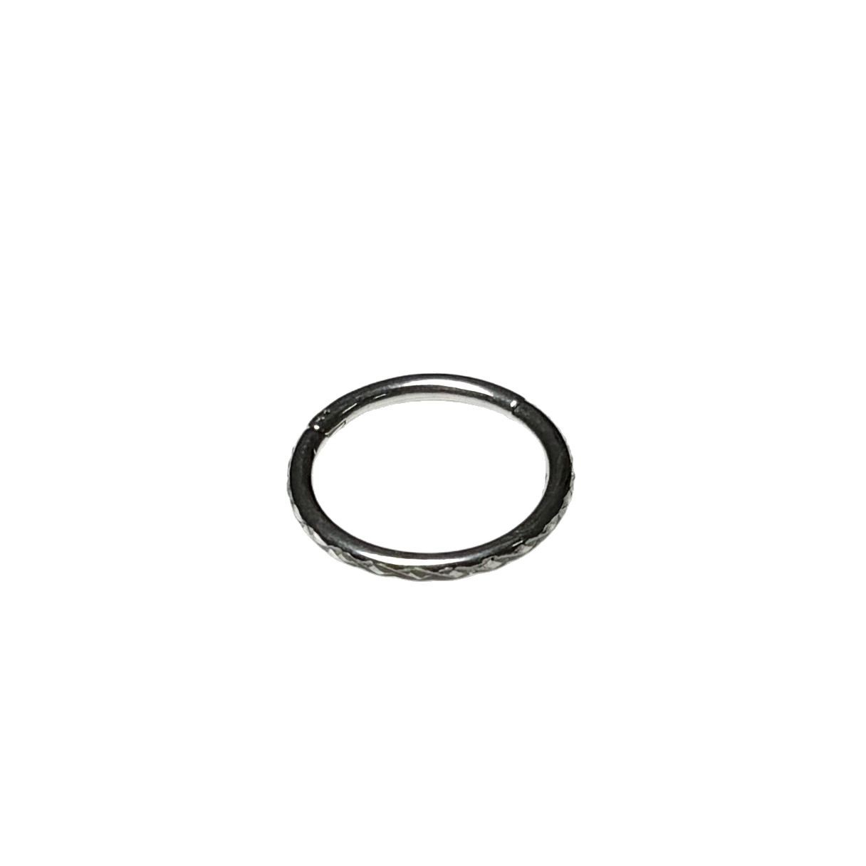 Bump Texture Seamless Ring Lip Ring Titanium Alloy Comfort Fit Closed Ring Jewelry Wholesale - Image 5