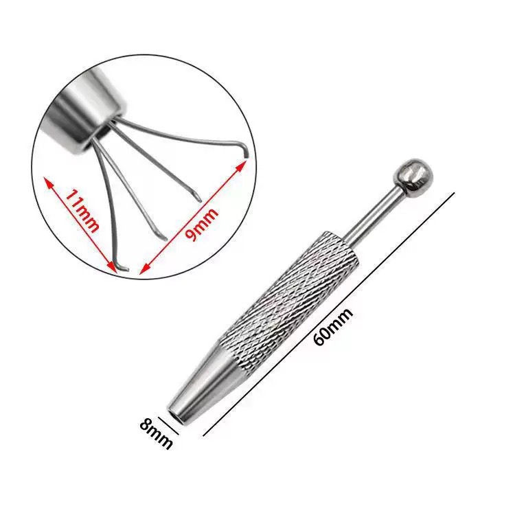 Aluminum Alloy Ball Grabber Piercing Tool - Lip Tongue Nail Auxiliary Device for Body Jewelry Wholesale - Image 3