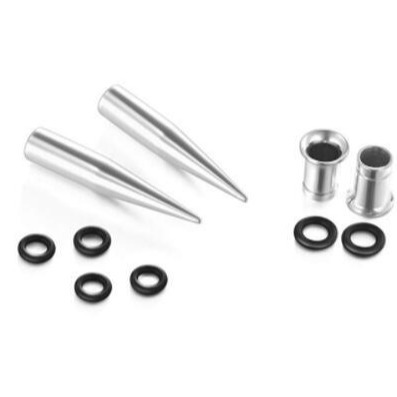 36-Piece Stainless Steel Cone Auricle Piercing Jewelry Set, Pointed Cone Earrings for Men Women - Image 5