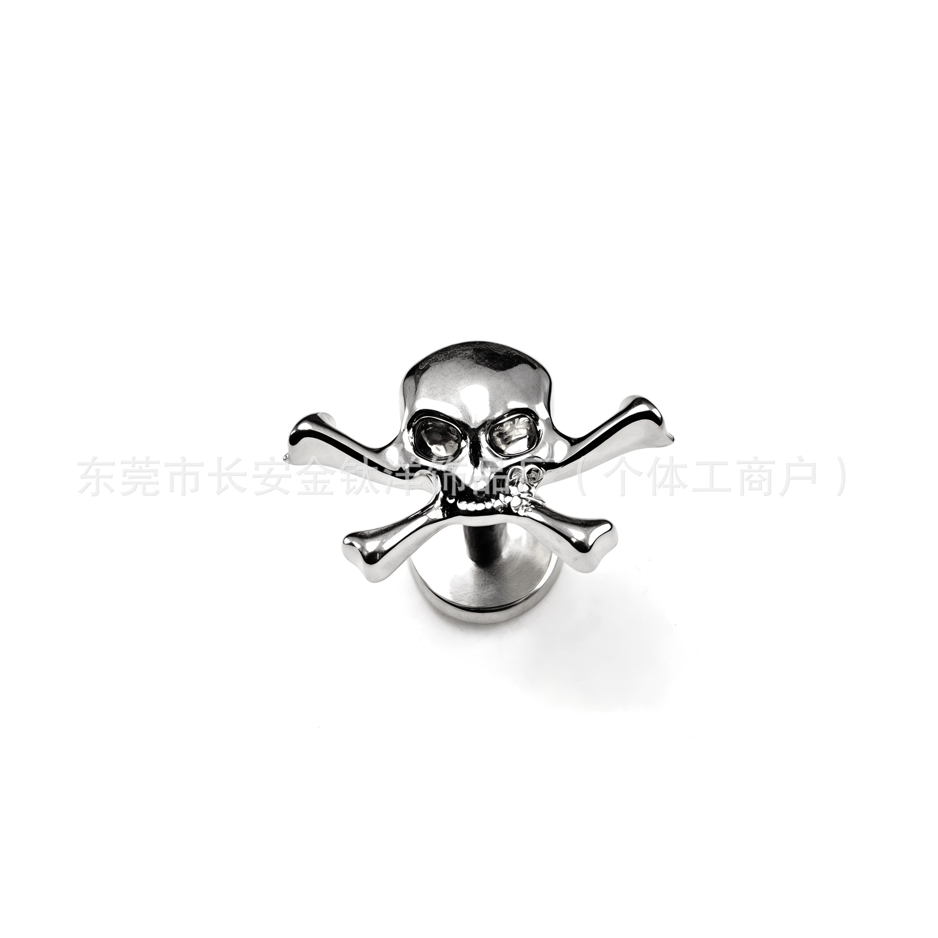 F136 Titanium Halloween Skull Earrings Nose Nails Cochlear Nails G23 Titanium Alloy Body Piercing Jewelry Ear Bone Nails - Image 4