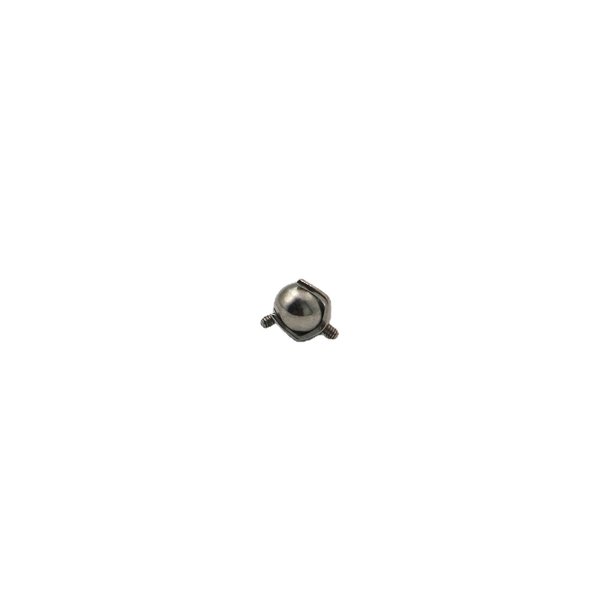 G23 Titanium Bidirectional Movable Adapter Ball Ear Bone Nail Deconstruction Ear Bridge Titanium Alloy Connector Piercing Jewelry - Image 5