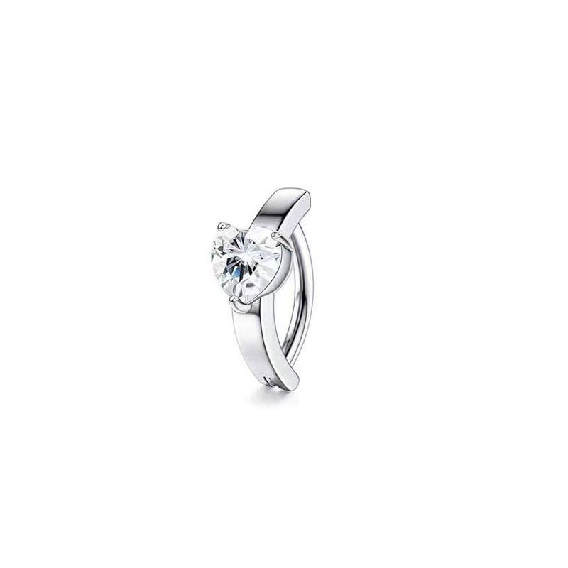 New Fashion Heart Butterfly Belly Button Ring Stainless Steel Zircon Navel Piercing Jewelry - Image 4