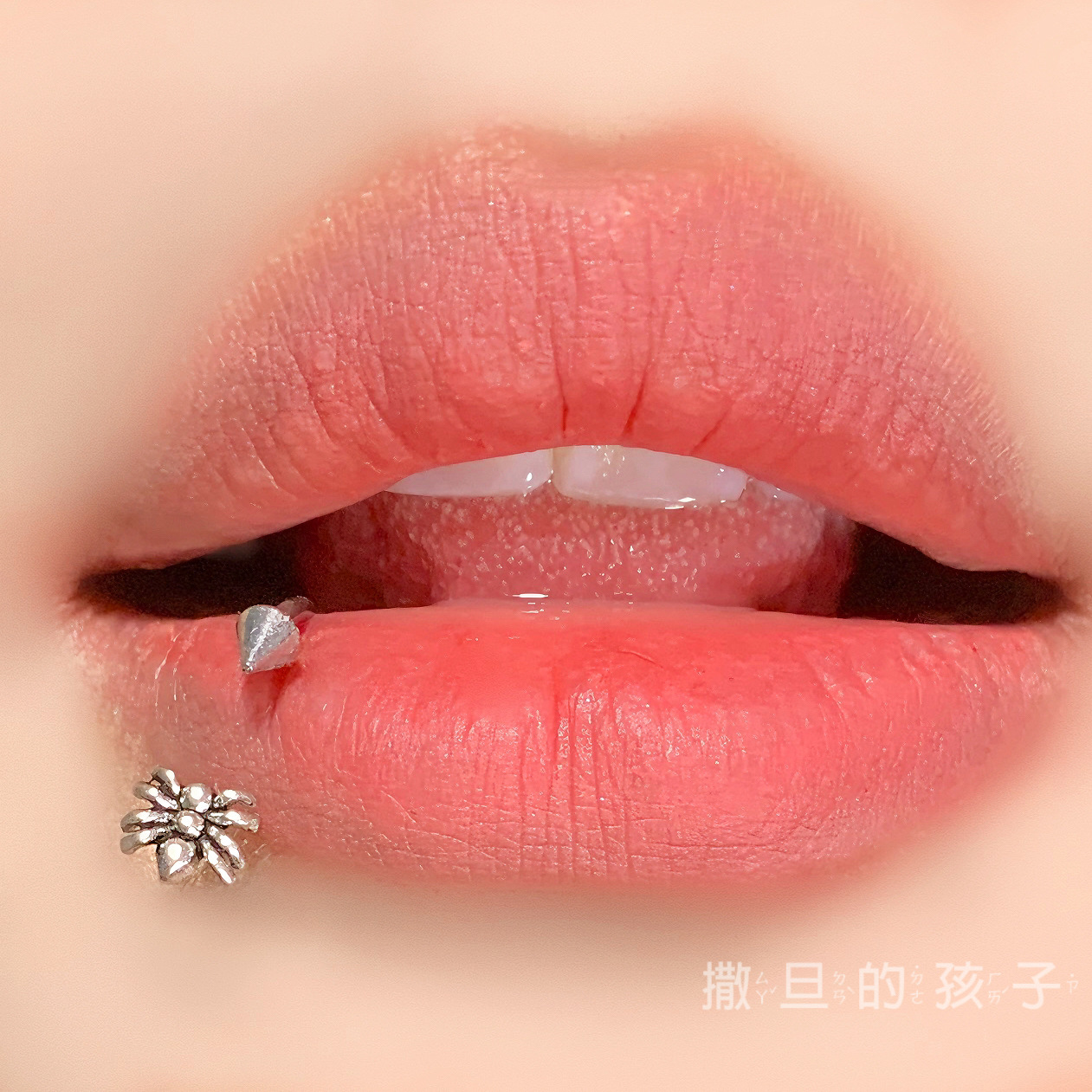 Spider Lip Ring Horseshoe Hoop 12mm 1.2mm External Thread Steel Lip Piercing Jewelry - Image 2