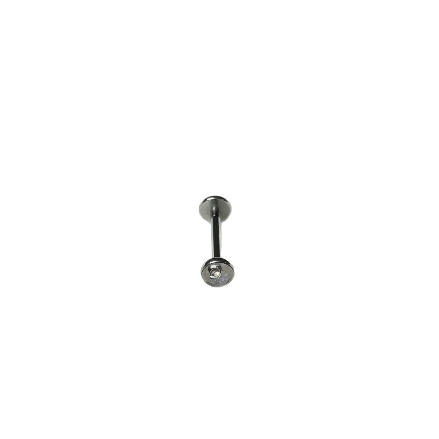 Small Bulb Transparent Lip Nail Inner Tooth Internal Thread Straight Nail Lip Ring Design Niche Hot Girl Piercing Jewelry - Image 5