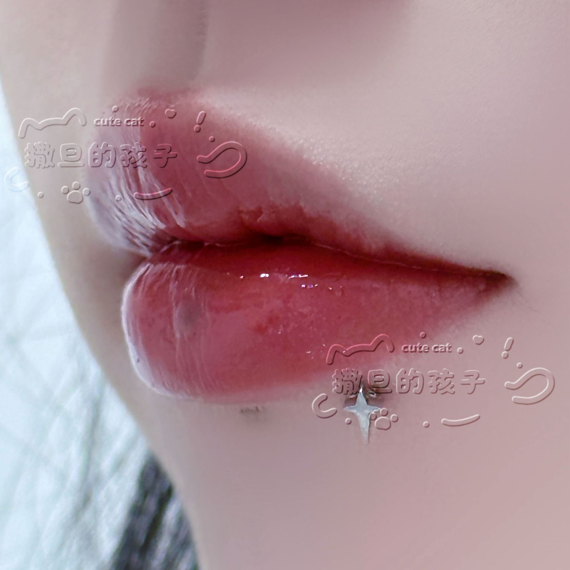 Satan's Child Mini Small 16mm 1.2mm Titanium Steel Internal Thread Lip Ring Stud Sweet Cool Sexy Labret Piercing Jewelry - Image 4