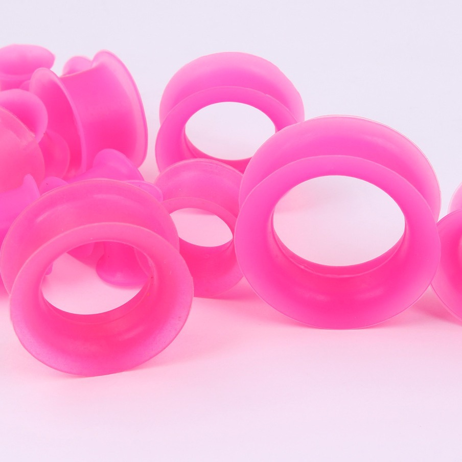 Non-Toxic Silicone Earring Studs 4~25mm Ear Expander Jewelry - Image 2