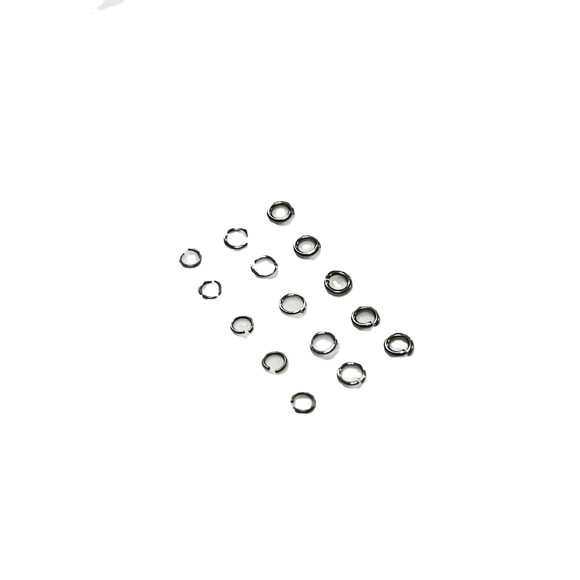 G23 Titanium Split Ring for Body Piercing - 0.8mm x 4.5mm, Polished Finish, Bulk Supply - Image 5