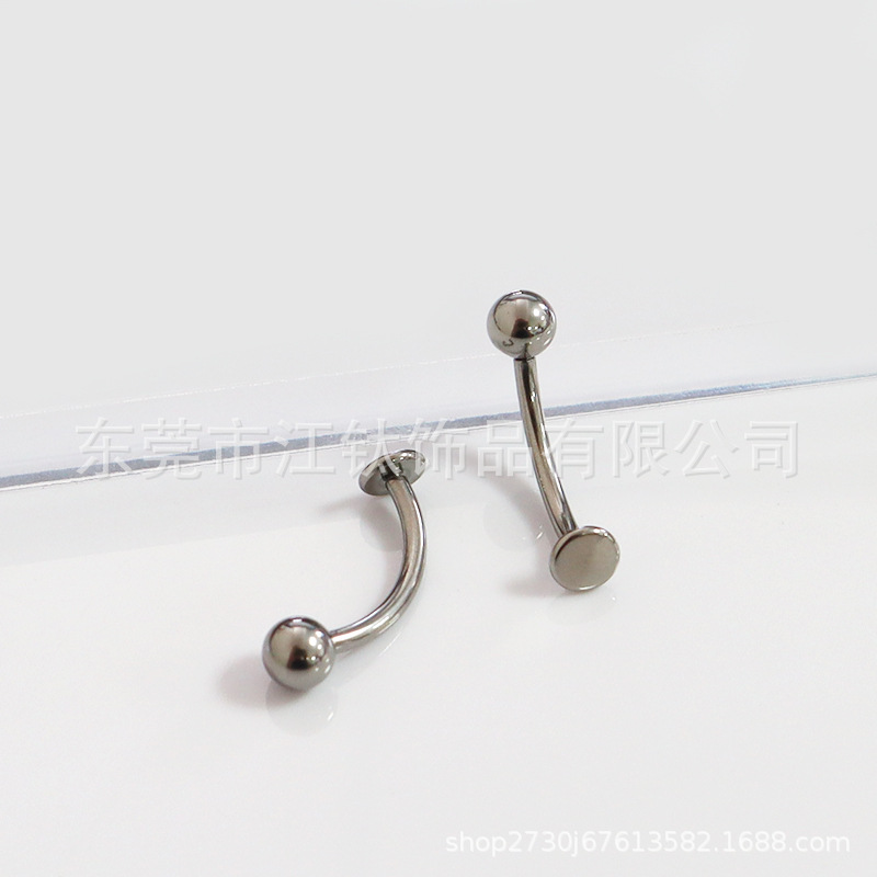 Titanium Navel Ring Ball Plane Belly Button Piercing Jewelry G23 Alloy Suspension Navel Ring Hot Sale - Image 4