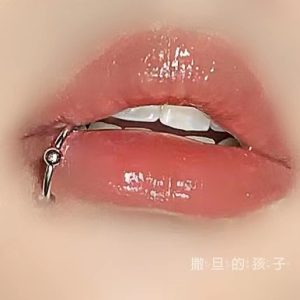 12mm Titanium Steel Lip Ring Hoop Seamless Buckle Ring for Lip Piercing Jewelry 1.2mm Thick Wholesale