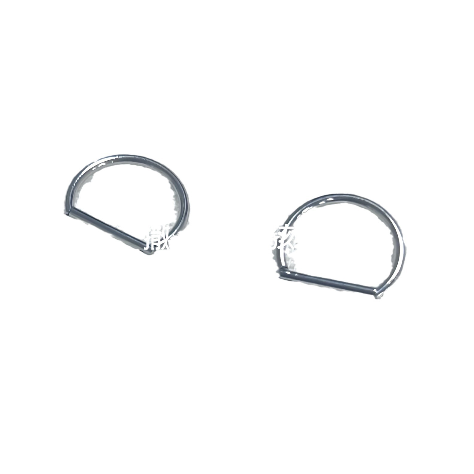 Satan Child D Ring Seamless Lip Ring - 12mm Diameter 1.2mm Thick Stainless Steel Comfort Fit Lip Hoop for Lip, Ear, Nose, Septum Piercing - Image 5