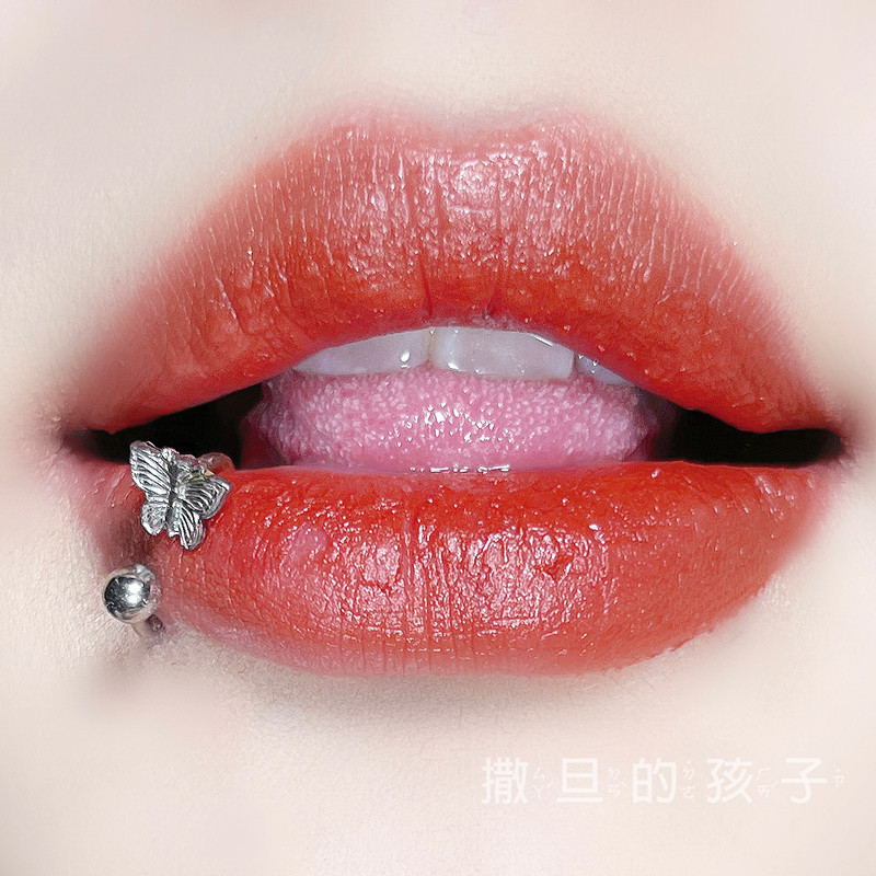 16G Titanium Steel C Ring Butterfly Lip Ring Lip Piercing Jewelry Wholesale Sweet Cool Style - Image 2