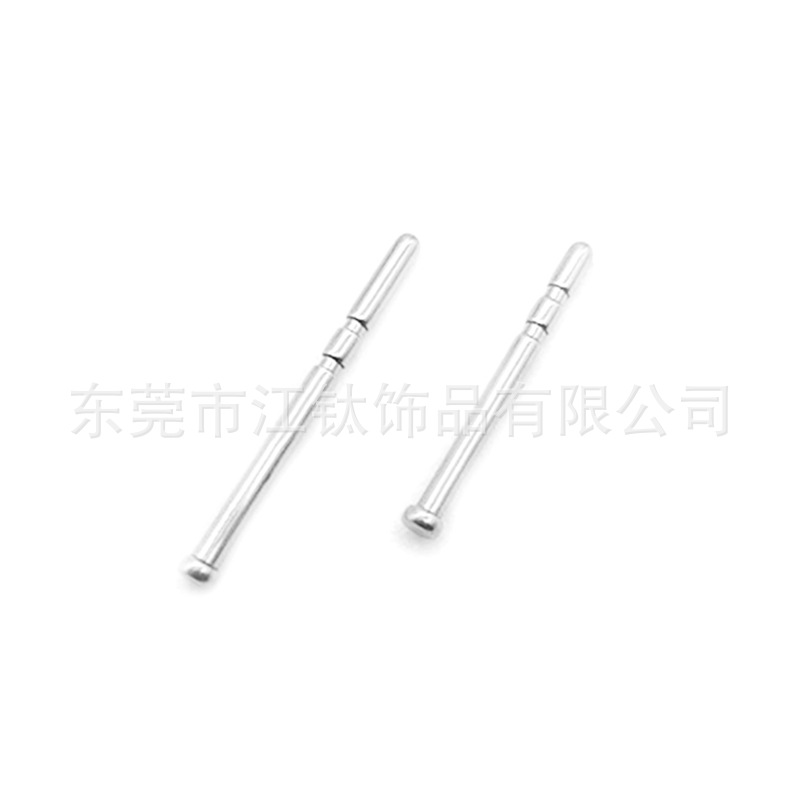 G23 Titanium Ear Studs for Cartilage Piercing, Straight Needle Body Jewelry for Ear Care and Healing - Image 4