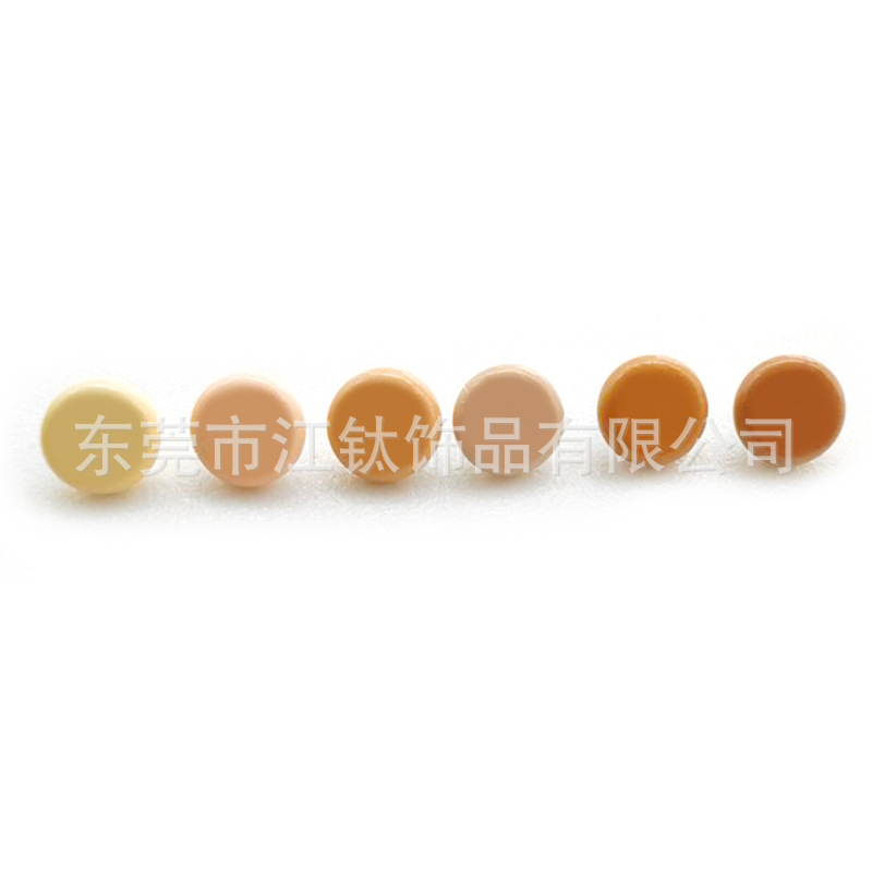 3mm G23 Titanium Invisible Earring Flesh Colored Lip Nail Body Piercing Jewelry - Image 5