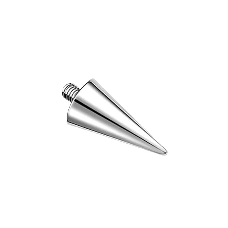 G23 Titanium External Thread Pointed Cone Devil Nail Lip Ear Bone Nail Tiger Tooth Nail Eyebrow Nail - Image 5