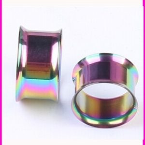 316L Surgical Steel Ear Expander Hollow Color Avatar Ear Stretcher Reamer