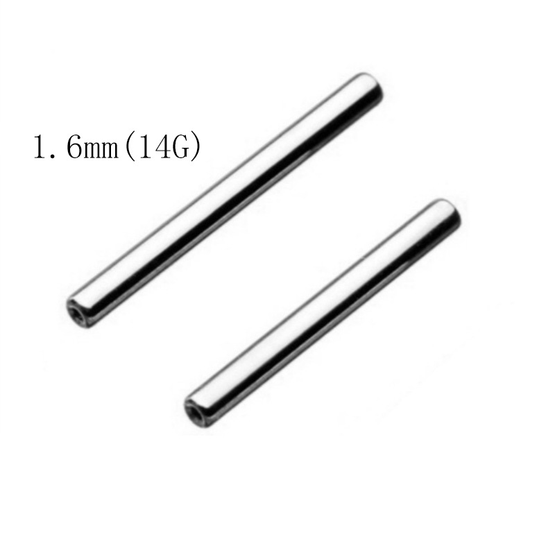 Zesen F136 Titanium Alloy Tongue Nail Lip Nail Ear Stud Straight Rod G23 Body Piercing Jewelry - Image 5