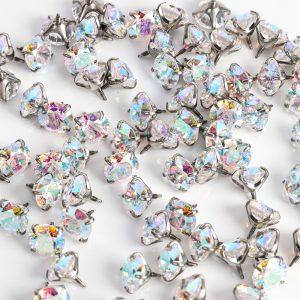 F136 Titanium Alloy Ear Stud Long Teeth 5A Claw Zirconium G23 Titanium Ear Bone Nail Accessories External Teeth Lip Nail Human Puncture Jewelry