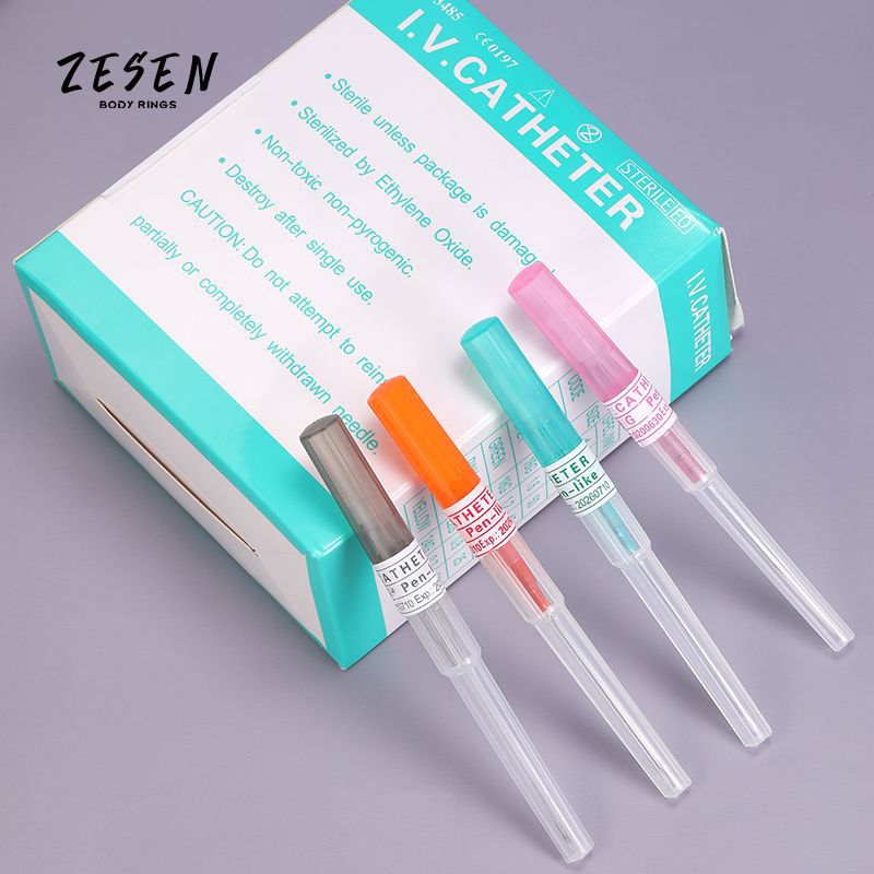 Zesen 20G Disposable Puncture Needle Piercing Tool Tattoo Equipment Cross-Border Wholesale - Image 2
