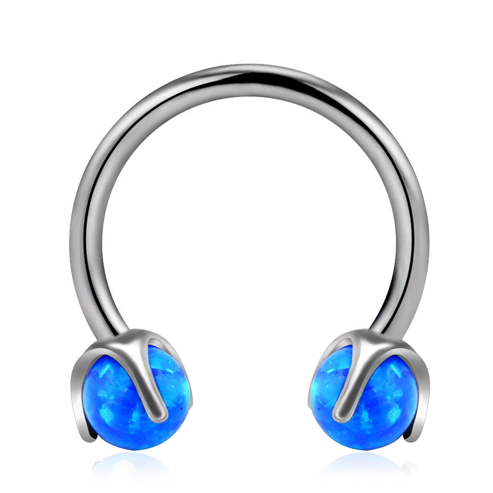 G23 Titanium Nose Ring Australian Ball Claws Nose Studs Earrings Titanium Piercing Jewelry - Image 4