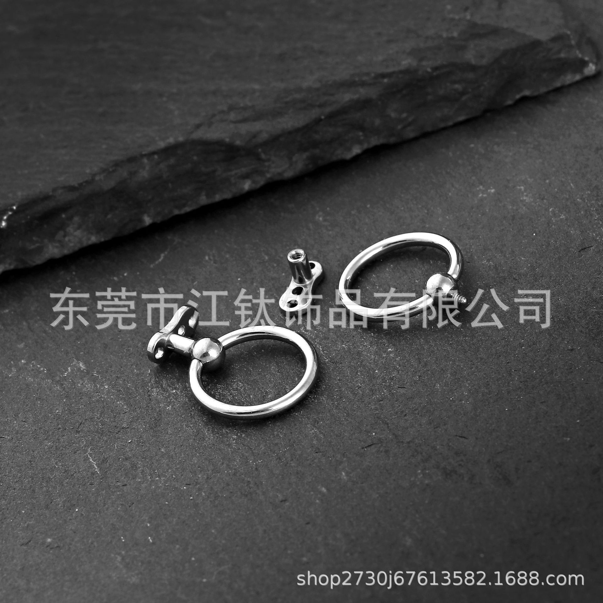 G23 Titanium ASTM F136 Skin Anchor Round Ball Piercing Jewelry - Ear Cartilage Stud Helix Tragus - Image 3
