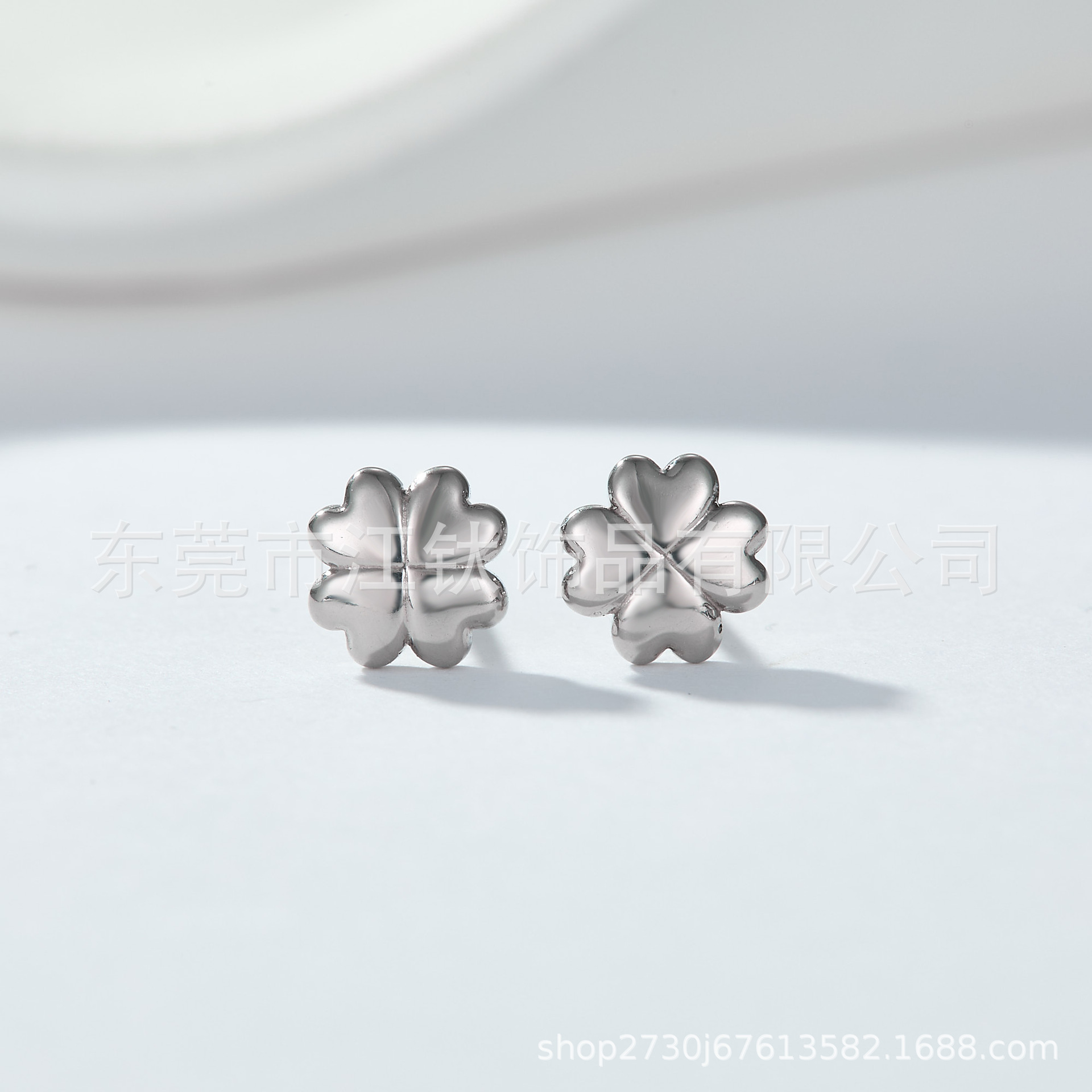 G23 Titanium Love Star Cartilage Earring Butterfly Buckle Ear Stud - Image 3