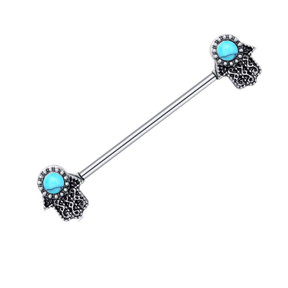 Popular Industrial Ear Barbell Long Rod Ear Bone Nail Simple Punk Puncture Jewelry Trendy - Image 4