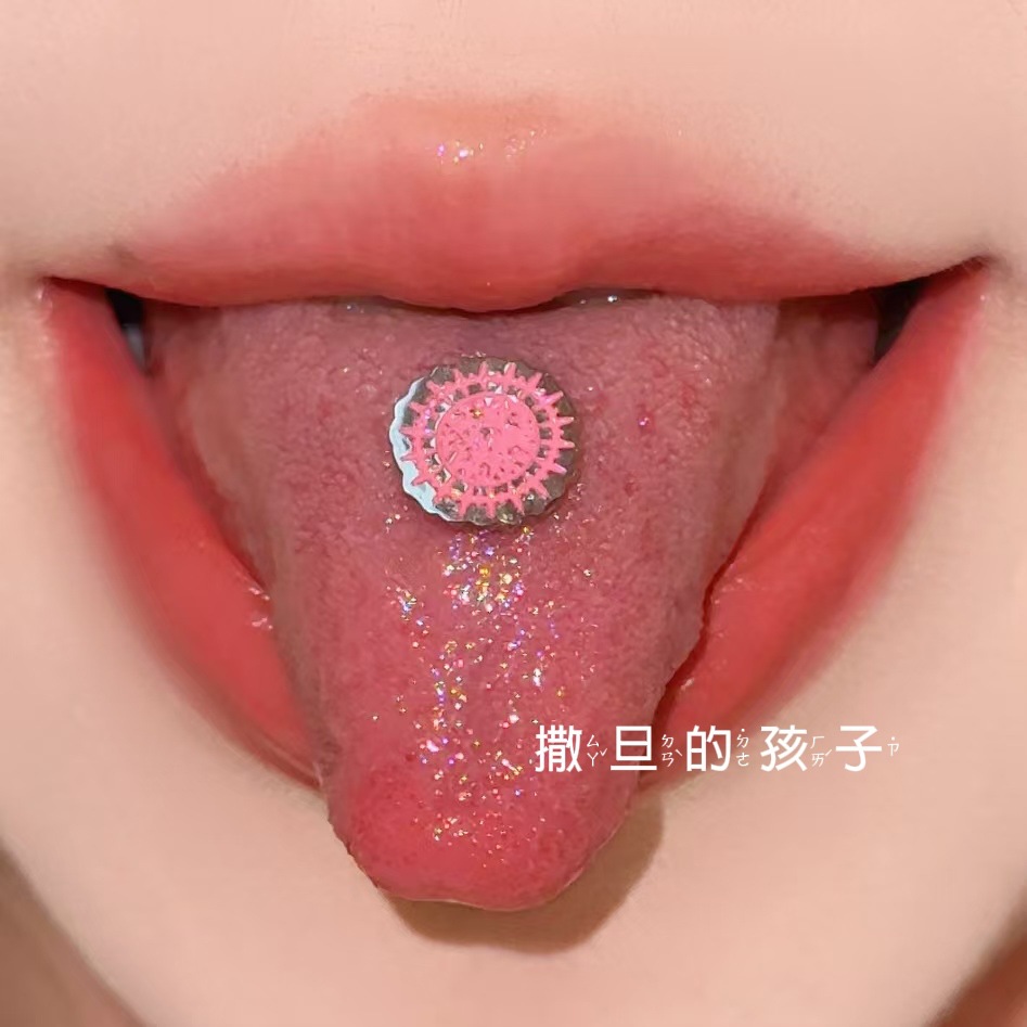 Satan's Child Black Deacon Tongue Nail Titanium Steel Tongue Ring Barbell Piercing Jewelry for Women Men - Image 3