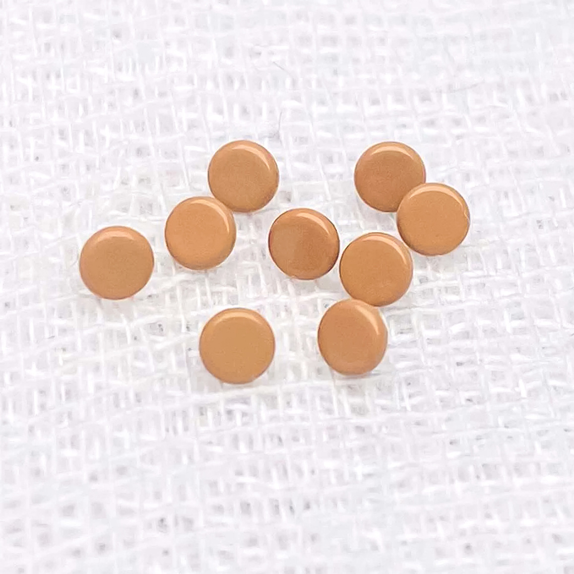F136 Titanium Alloy Flat Flesh-Colored Ear Bone Nails Invisible Earrings G23 Body Piercing Jewelry - Image 2