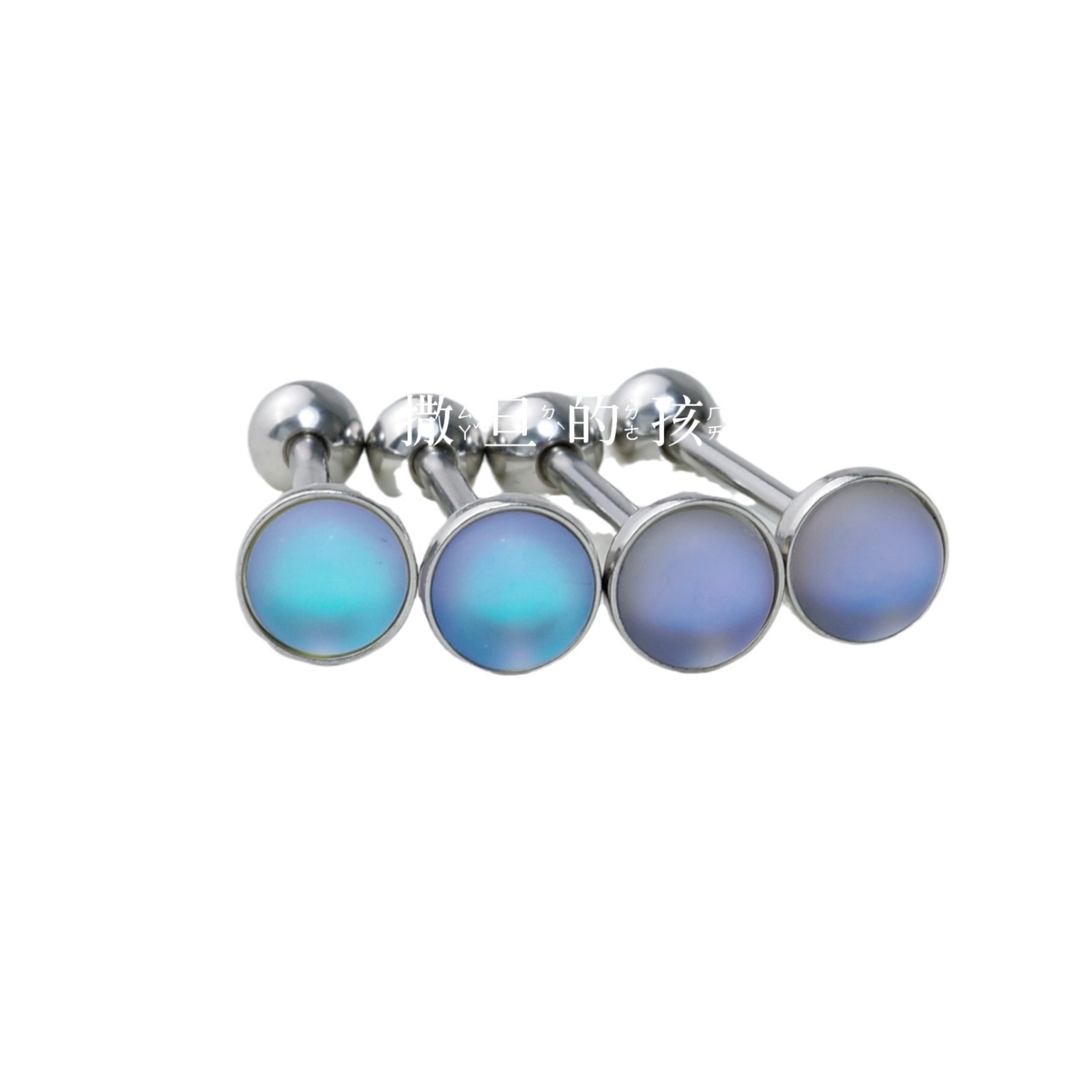 Aurora Beauty Tongue Nail Titanium Steel External Thread Flash Comfortable Tongue Ring Tongue Barbell New 2024 Fall - Image 5