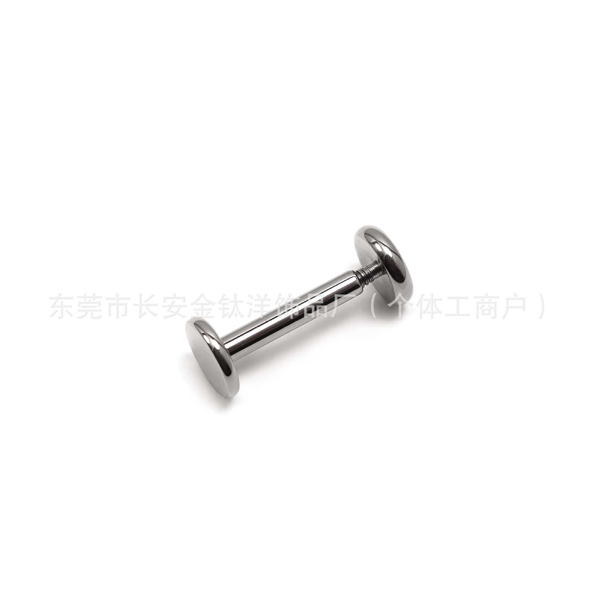 F136 Titanium Internal Thread Flat Curved Labret Stud Ear Nose Lip Piercing Jewelry G23 Titanium Alloy - Image 4