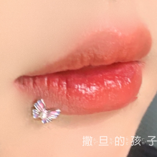 Titanium Steel Lip Nail Internally Threaded Butterfly Sweet Cool Girl Ear Bone Nail Lip Ring Piercing Jewelry - Image 3