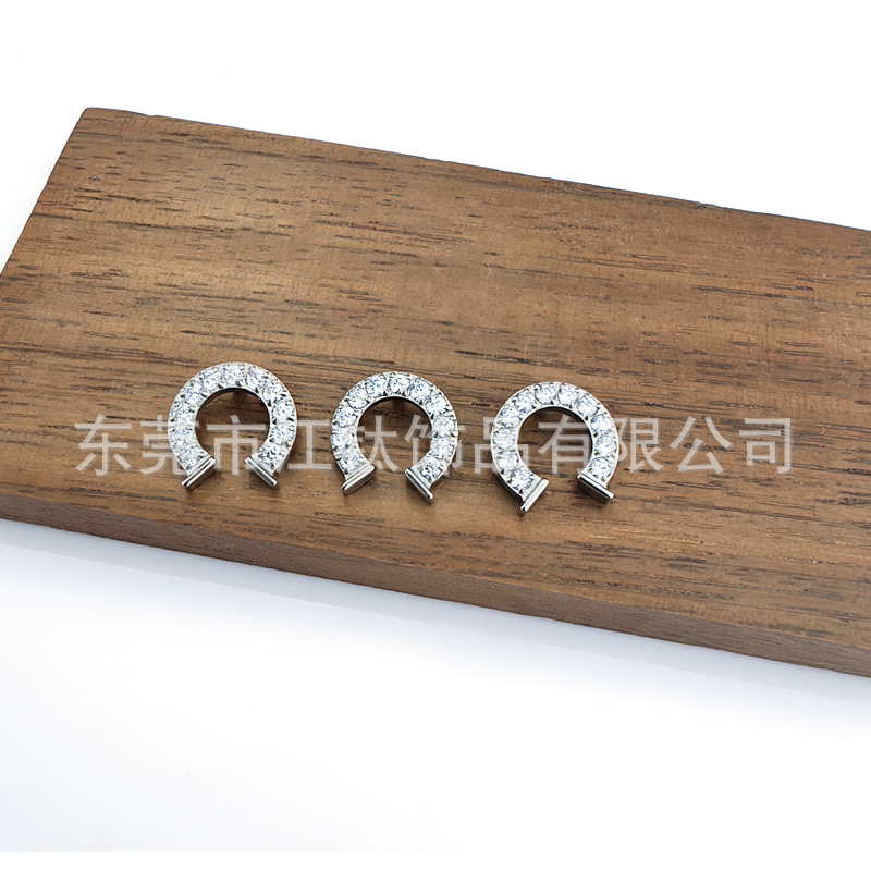 G23 Titanium Ear Cartilage Stud Triangular Flower with Zircon Inlay Body Piercing Jewelry - Image 3