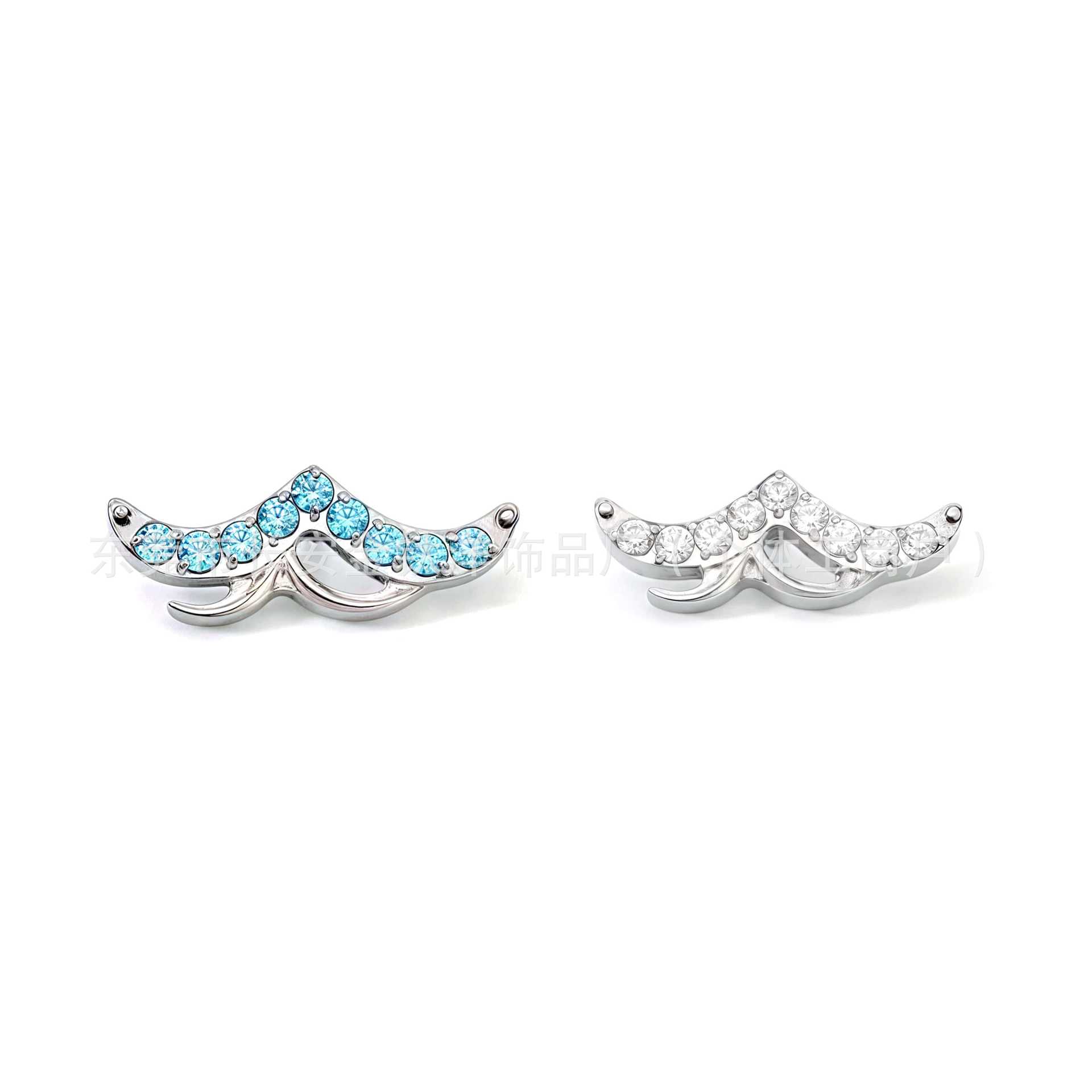 F136 Titanium Geometric Flower Earrings Lip Nails Nose Nails G23 Titanium Alloy Body Piercing Jewelry Ear Bone Nails - Image 4
