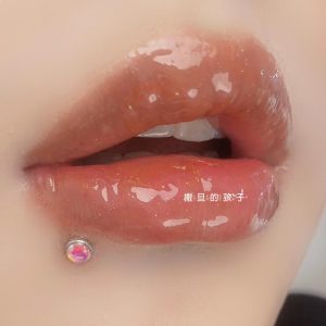 Lip Nail Dripping Bright Lip Ring Ear Bone Nail Piercing Jewelry Lip Decoration 16G Internal Thread Sale New