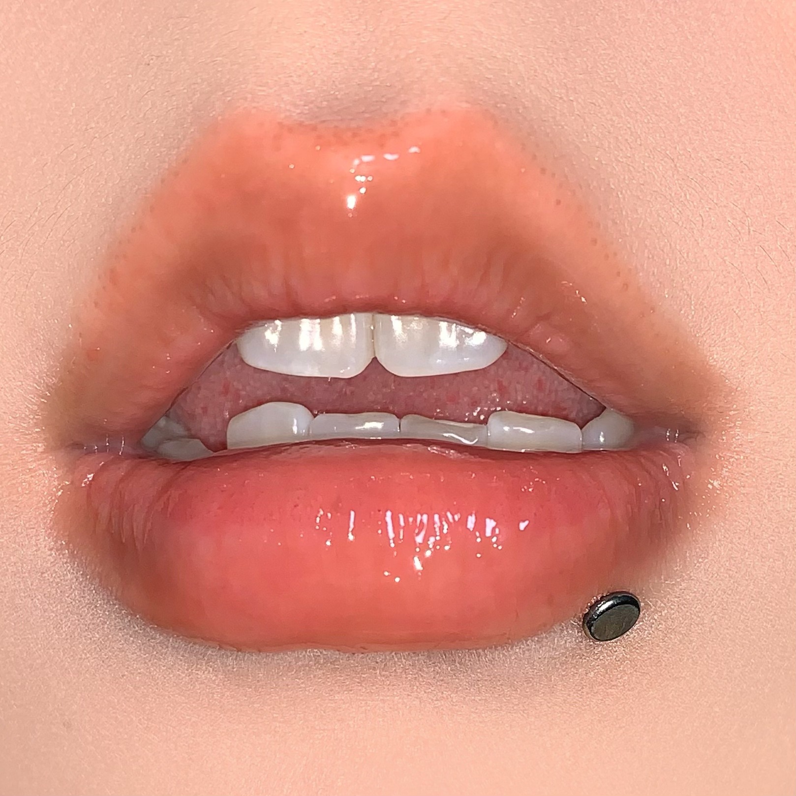 F136 Titanium Flat Lip Stud Labret Internally Threaded 0.9mm Round Disc Head Ear Bone Piercing Jewelry - Image 2