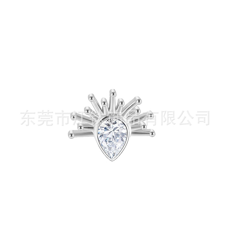 G23 Titanium Earring F136 Titanium Alloy Sun Screen Drop Labret Stud for Cartilage Helix Conch Tragus Piercing - Image 5