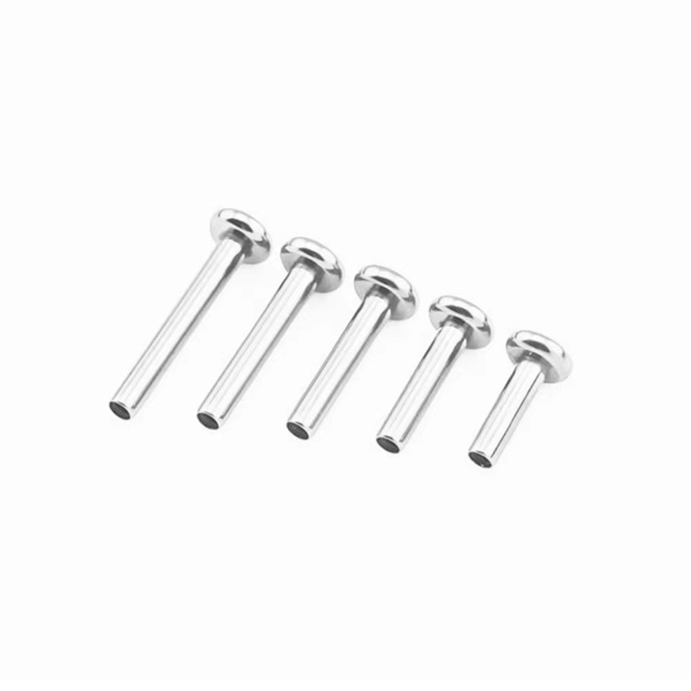 G23 Titanium Custom Flat Bottom Labret Stud Lip Piercing Jewelry - 1.2mm Gauge x 4mm Length x 0.9mm Disc - Image 4
