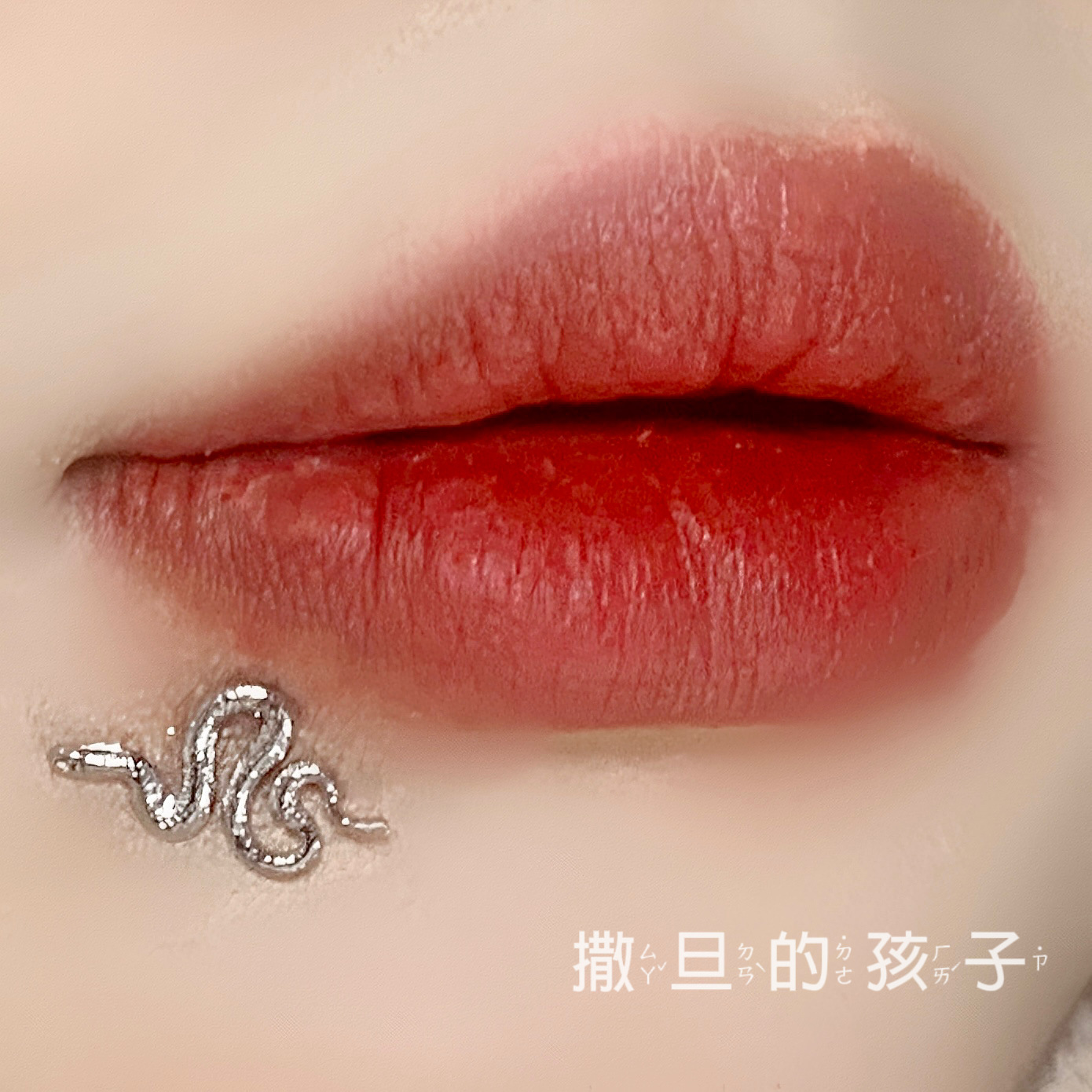 16G Titanium Steel Internal Thread Labret Stud Lip Piercing Jewelry Punk Snake Bite Lip Ring - Image 4