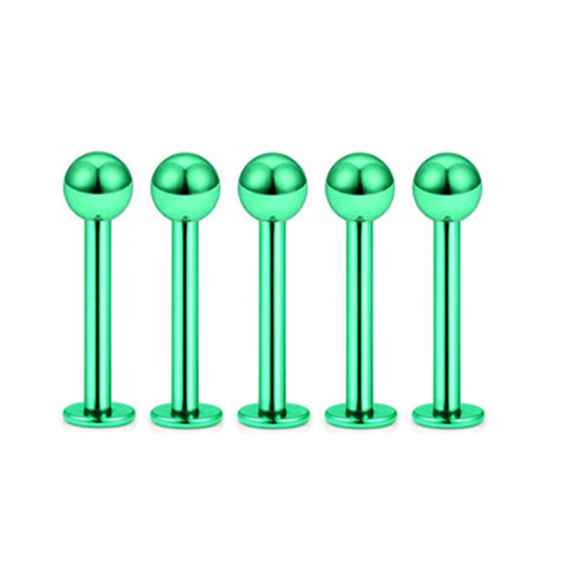 8 Colors Stainless Steel Star Lip Nails, Eyebrow Nails, Nose Nails, Ear Bone Nails Set of 5 - Piercing Jewelry - Image 5