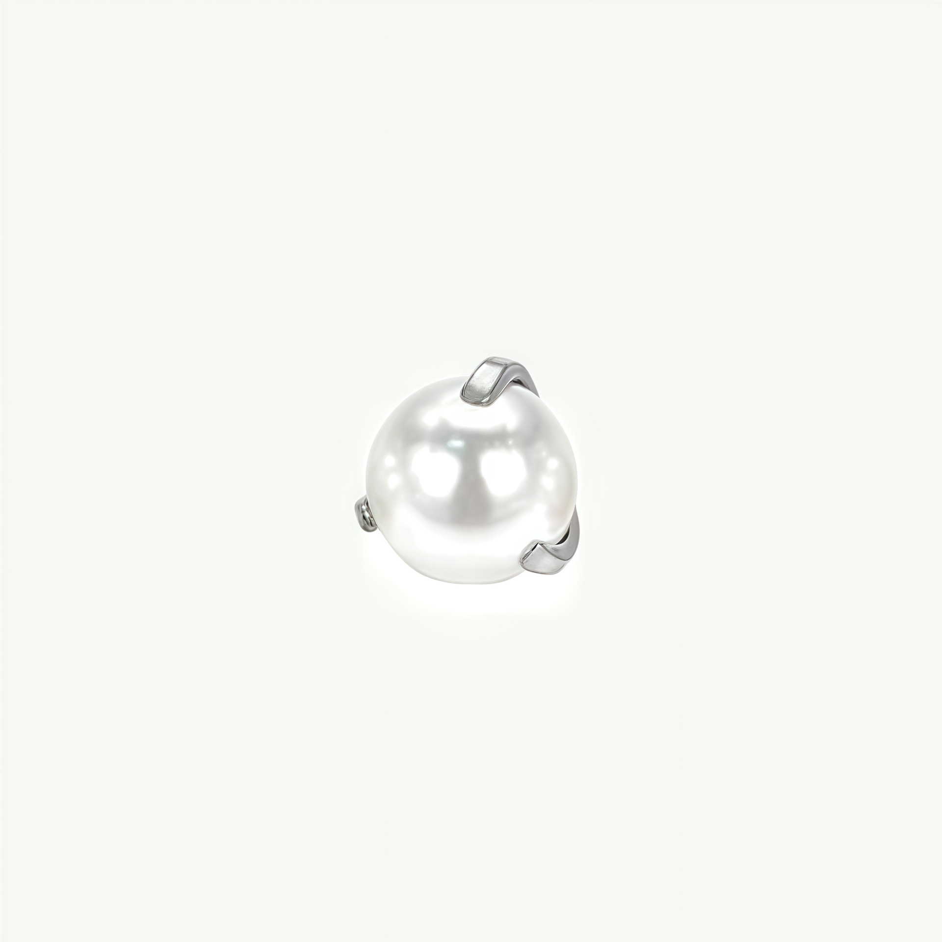 G23 Titanium Three-Claw Pearl Lip Nail - External Thread Lip Ring for Ear Bone Piercing - Image 5