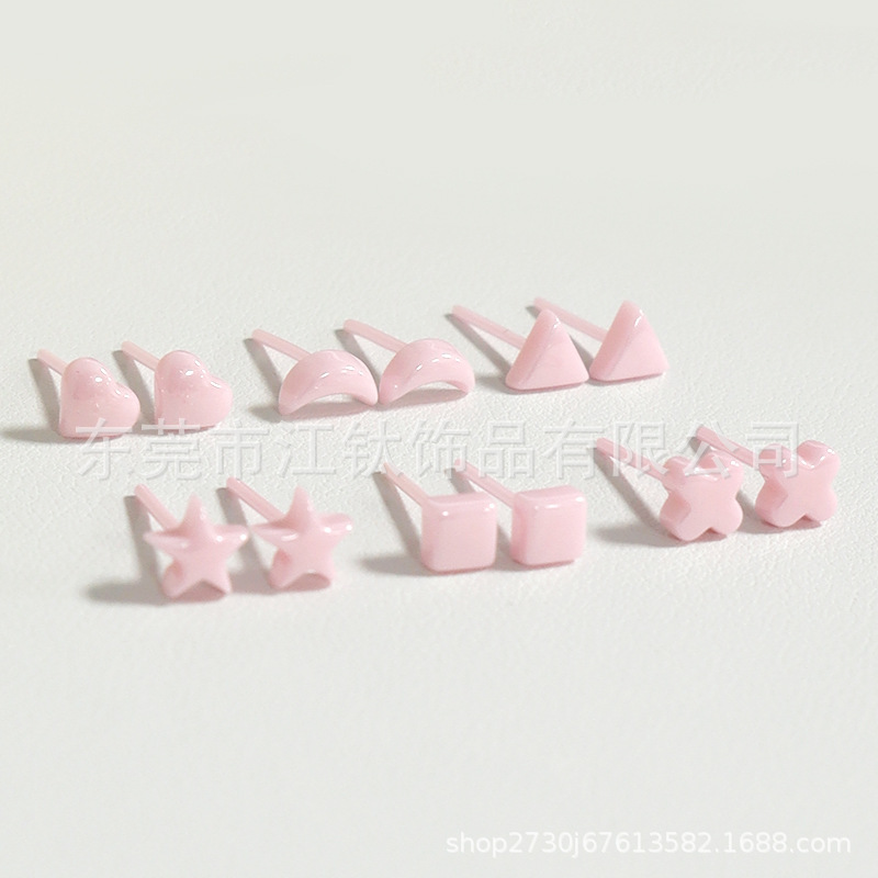 Ceramic Ear Stud Bio-Compatible Cartilage Earring Candy Color Anti-Blocking for Helix Tragus Conch Piercing - Image 3