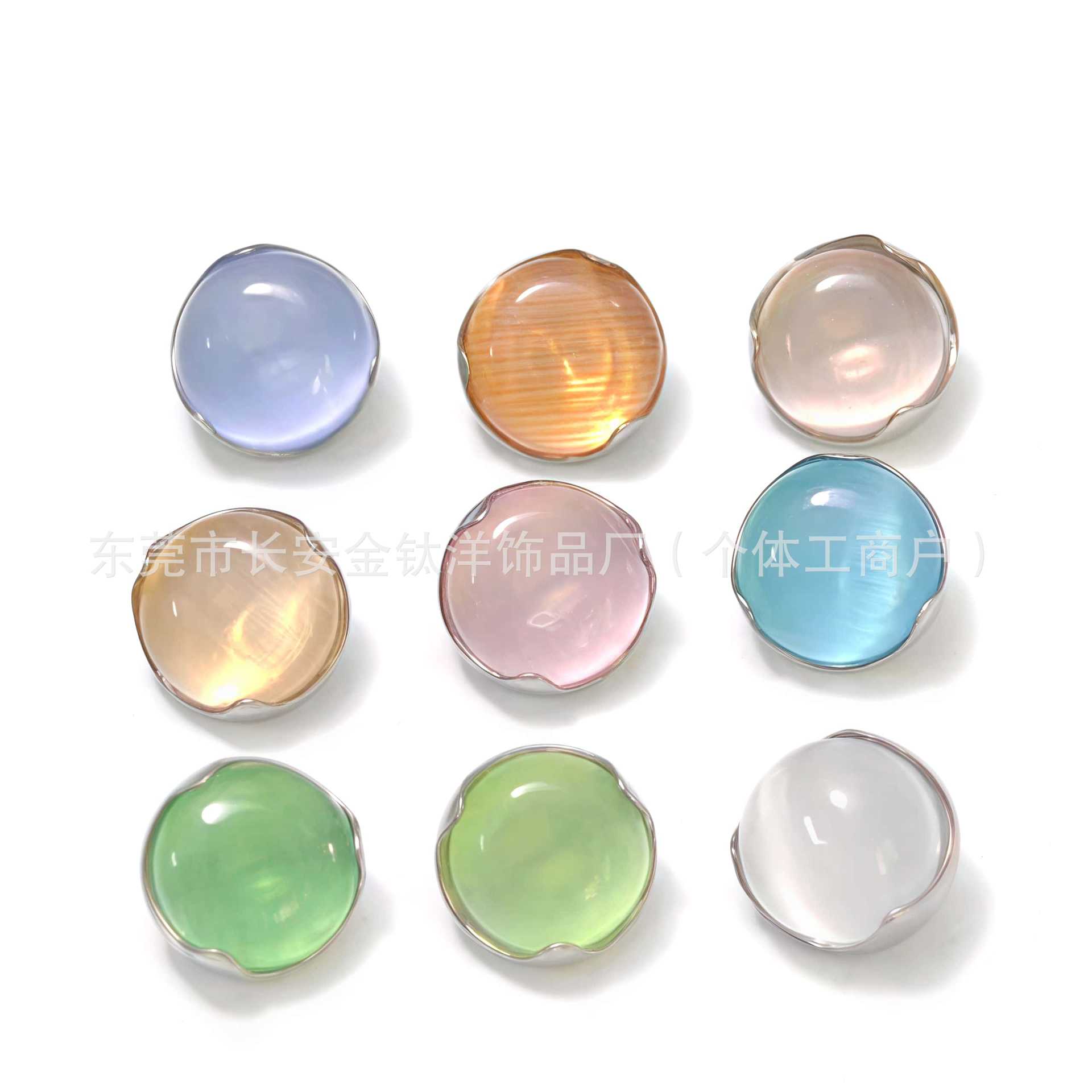 F136 Titanium Wave Edging Cat's Eye Stone Flat Bottom Ear Bone Lip Tongue Nail G23 Titanium Piercing Jewelry - Image 5