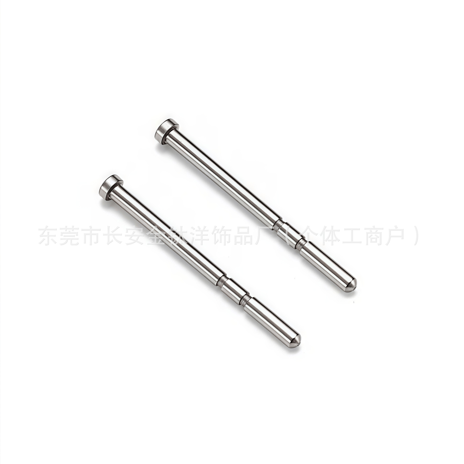 F136 Titanium 0.8mm Fine Needle Ear Care Stud - G23 Alloy Piercing Jewelry Earrings - Image 2