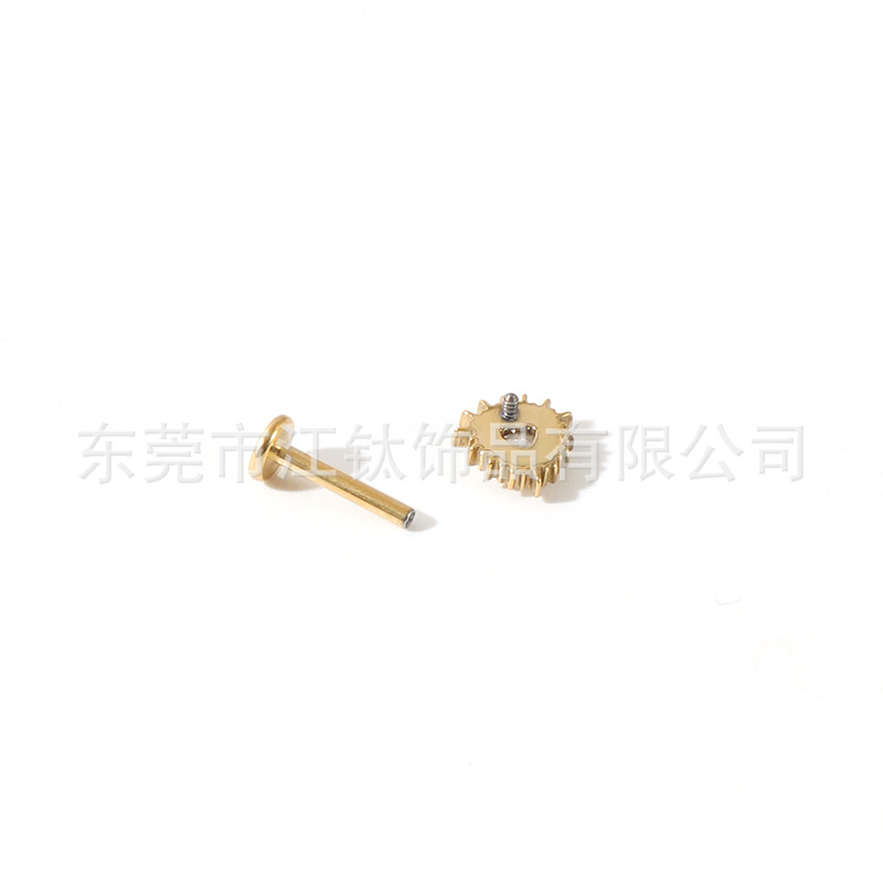 Love Sea Urchin Heart CZ Diamond G23 Titanium Alloy Ear Cartilage Stud Piercing Jewelry - Image 5