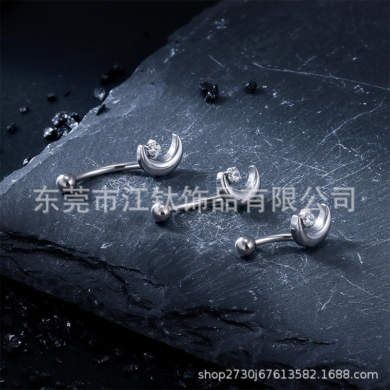 JT646 G23 ASTM F136 Titanium Rook Nail Cross-Border Processing Ear Bone Nails with Drawings and Samples - Image 2
