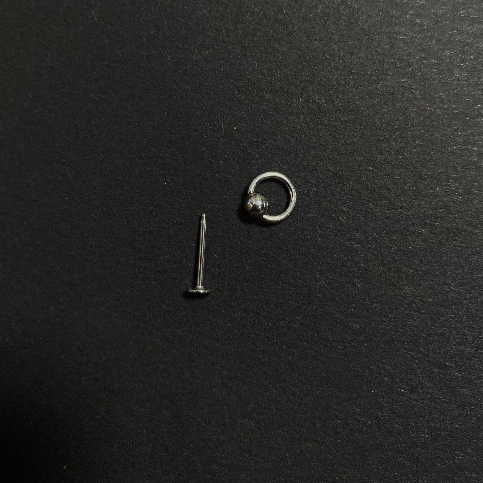 Lip Nail Titanium Steel Lip Ring Replacement Nail Ear Bone Nail Wine Nest Nail Ear Piercing Jewelry Body Piercing - Image 5
