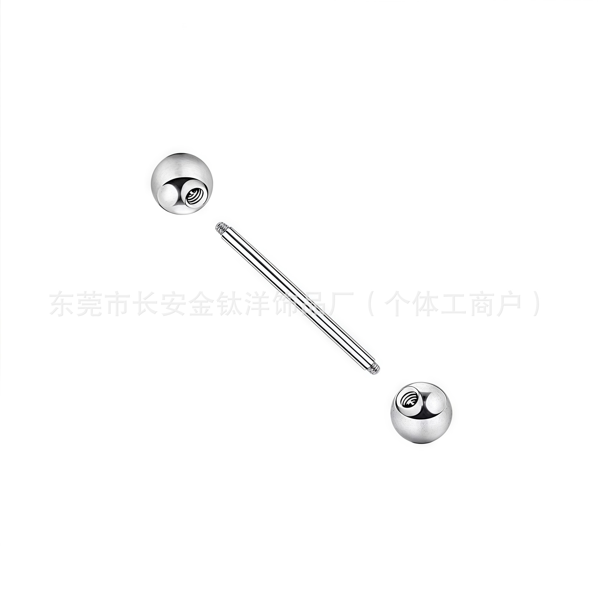 F136 Titanium 0.8mm External Thread Straight Ball Nose Lip Ear Nail G23 Titanium Alloy Piercing Jewelry - Image 4