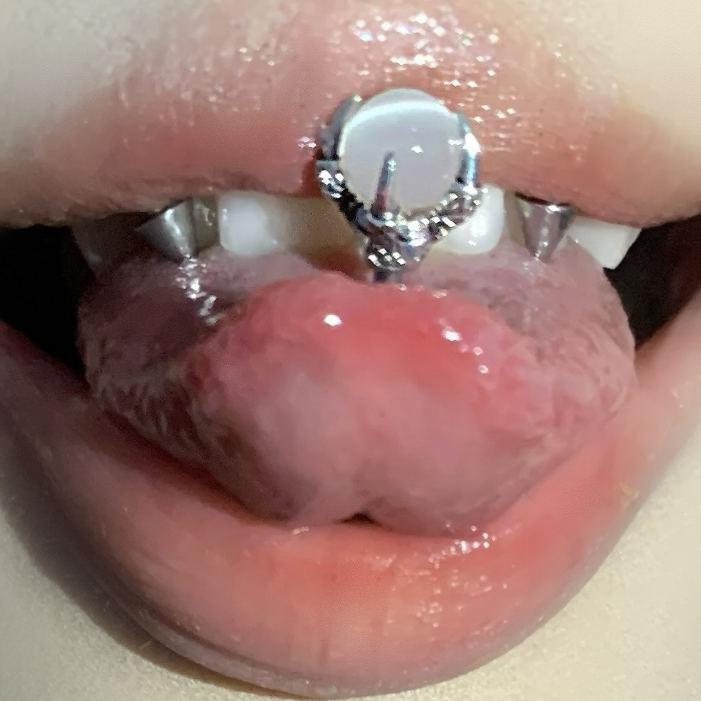 Satan's Child Inspired Muse Tongue Spike Dragon Claw Tongue Ring 12mm 1.6mm Tongue Barbell Piercing Jewelry - Image 2